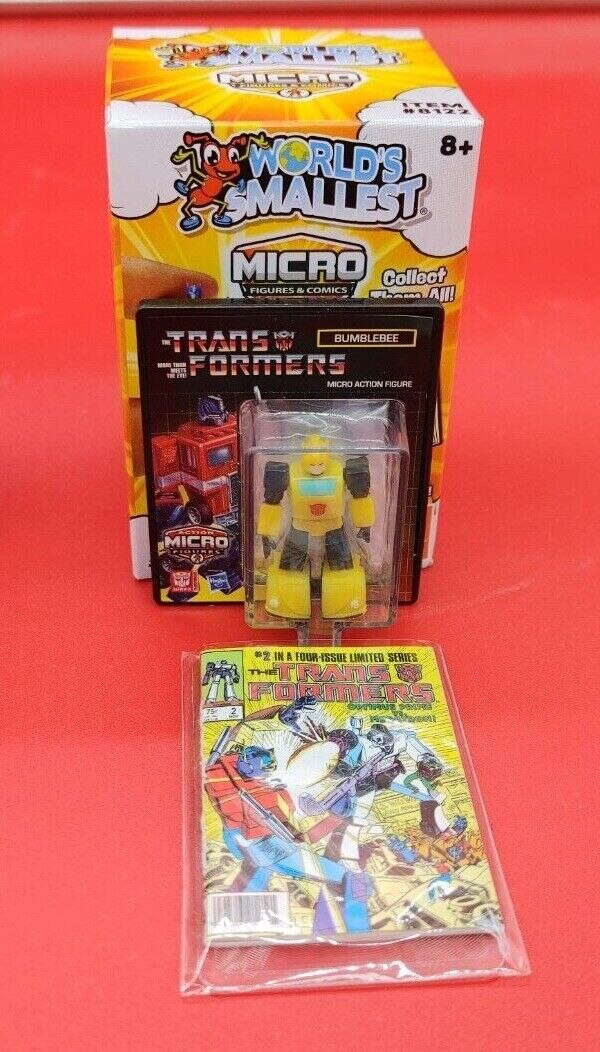 World Smallest Transformers Figure & Comics In Hand Image  (8 of 10)